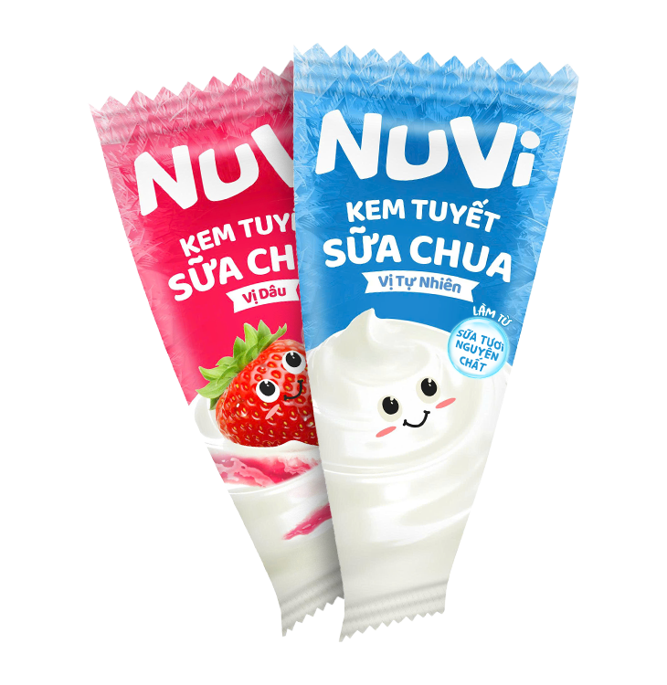 Kem Tuyết Sữa Chua Nuvi