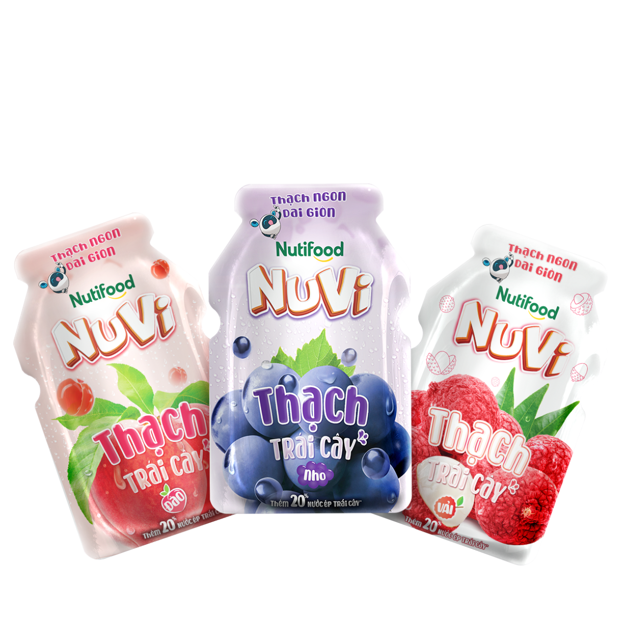 Nuvi Fruit Jelly 20g